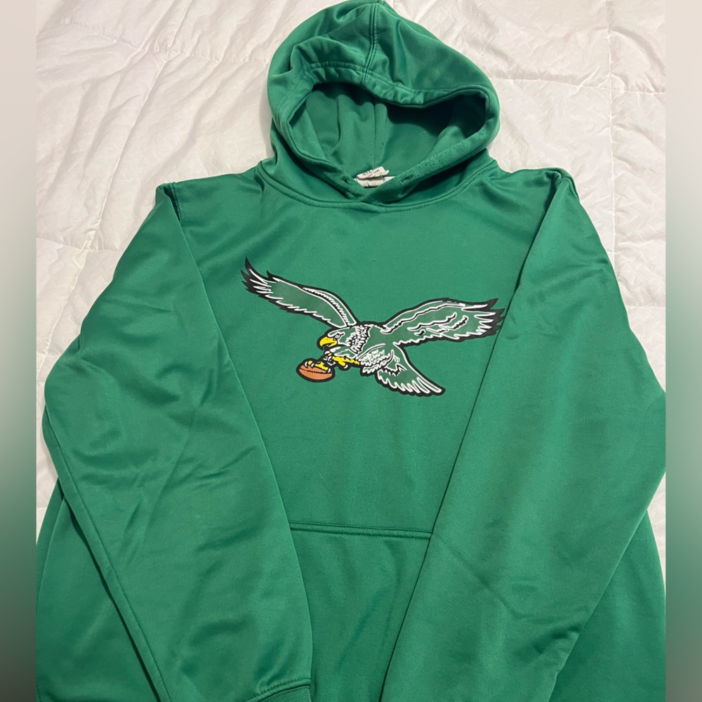 NFL Green Eagle Graphic Hoodie